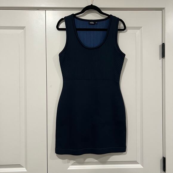 Kate Spade Saturday Women's Short Sleeveless Scuba Dress in Navy Size‎ Medium - Picture 1 of 9